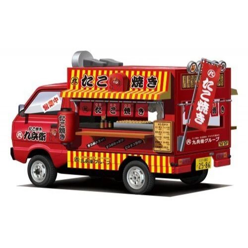 Takoyaki Hachirou 1:24 Scale Model Kit