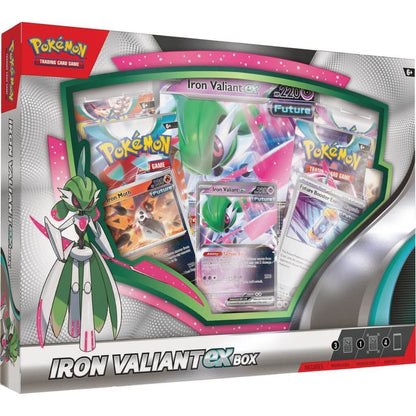 POKÉMON TCG Roaring Moon/ Iron Valiant ex Box