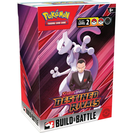  Pokemon TCG Scarlet & Violet Destined Rivals Build & Battle Box