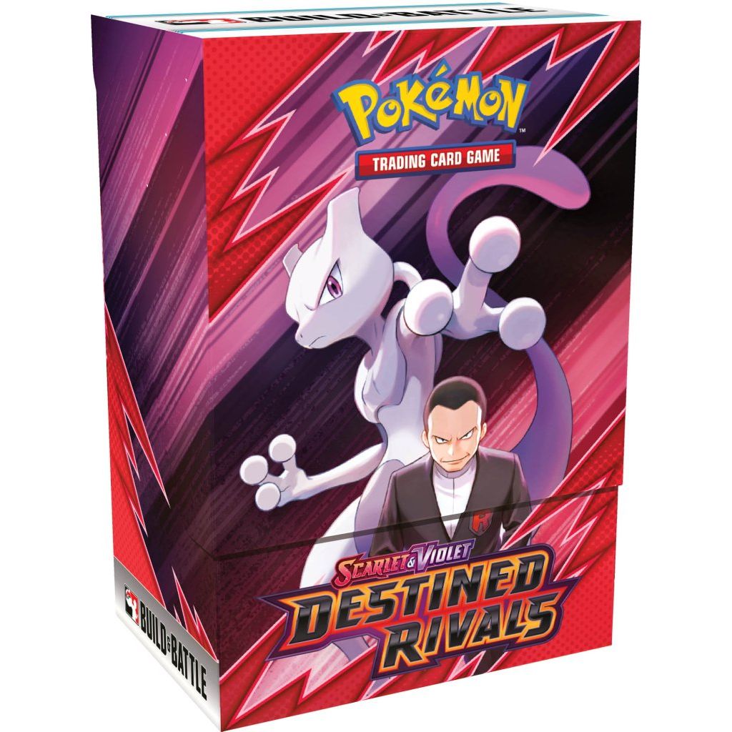  Pokemon TCG Scarlet & Violet Destined Rivals Build & Battle Box