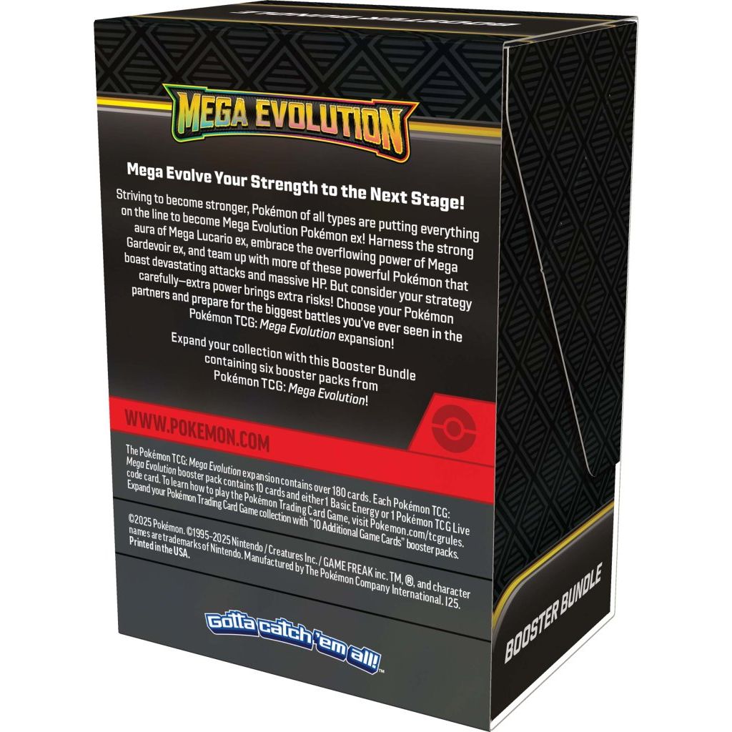 [Pre-Order] Pokémon TCG: Mega Evolution Booster Bundle