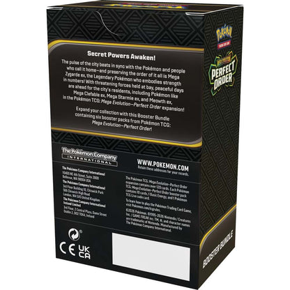  Pokémon TCG: Mega Evolution— Perfect Order Booster Bundle