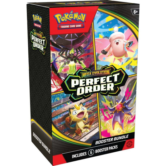  Pokémon TCG: Mega Evolution— Perfect Order Booster Bundle