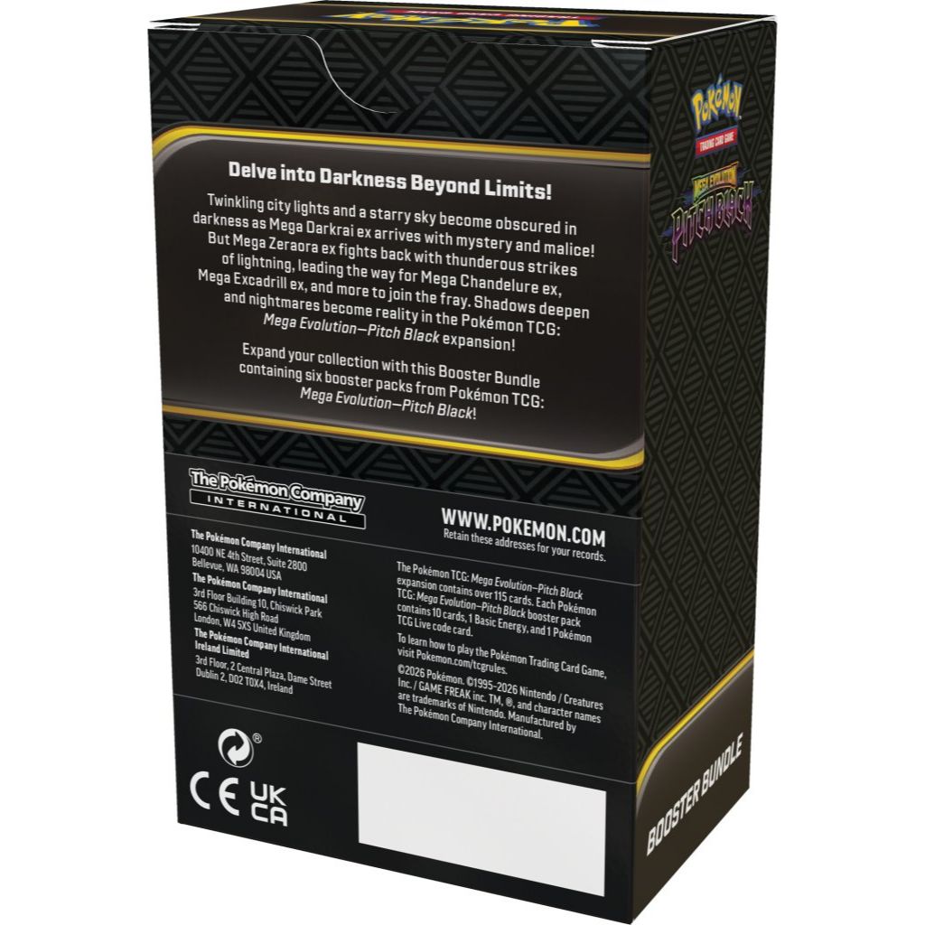 Pokémon TCG: Mega Evolution Pitch Black Booster Bundle