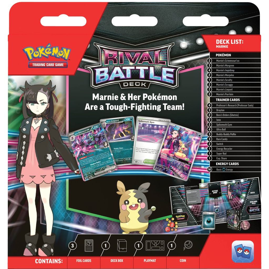 [Pre-Order]Pokémon TCG: Rival Battle Deck—Marnie/Steven