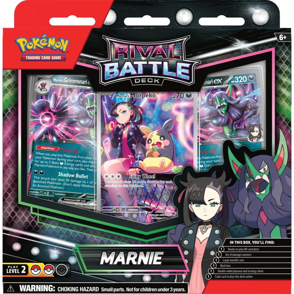 [Pre-Order]Pokémon TCG: Rival Battle Deck—Marnie/Steven