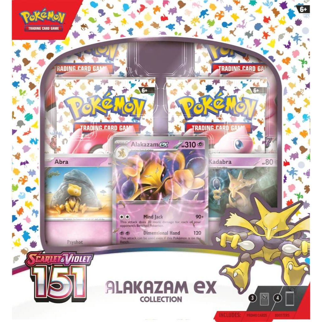 POKÉMON TCG Scarlet & Violet 151 Collection—Alakazam ex