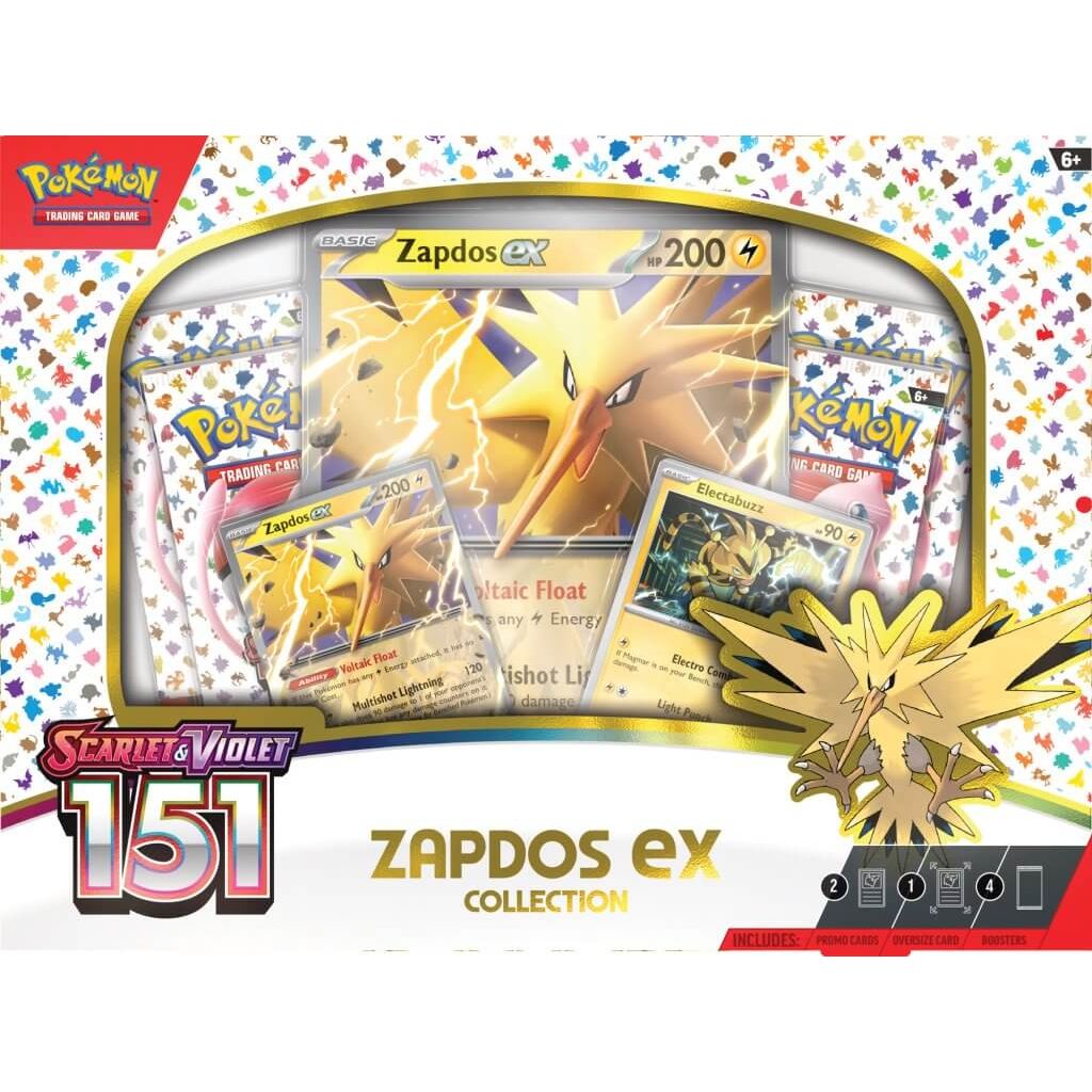POKÉMON TCG Scarlet & Violet 151 Collection—Zapdos ex
