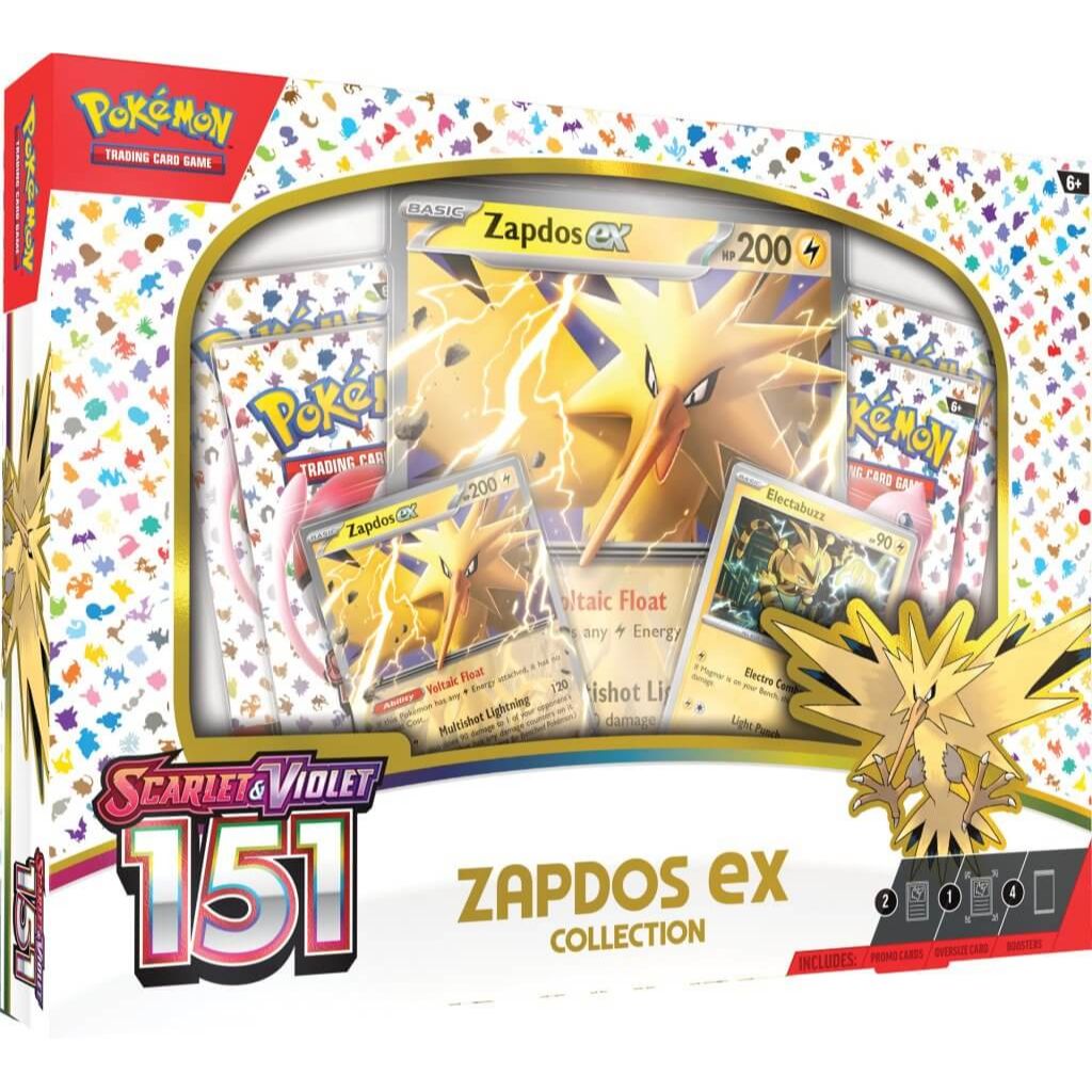 POKÉMON TCG Scarlet & Violet 151 Collection—Zapdos ex