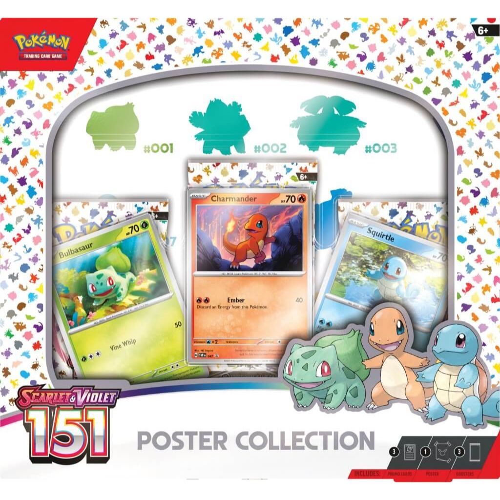 POKÉMON TCG Scarlet & Violet 151 Poster Collection