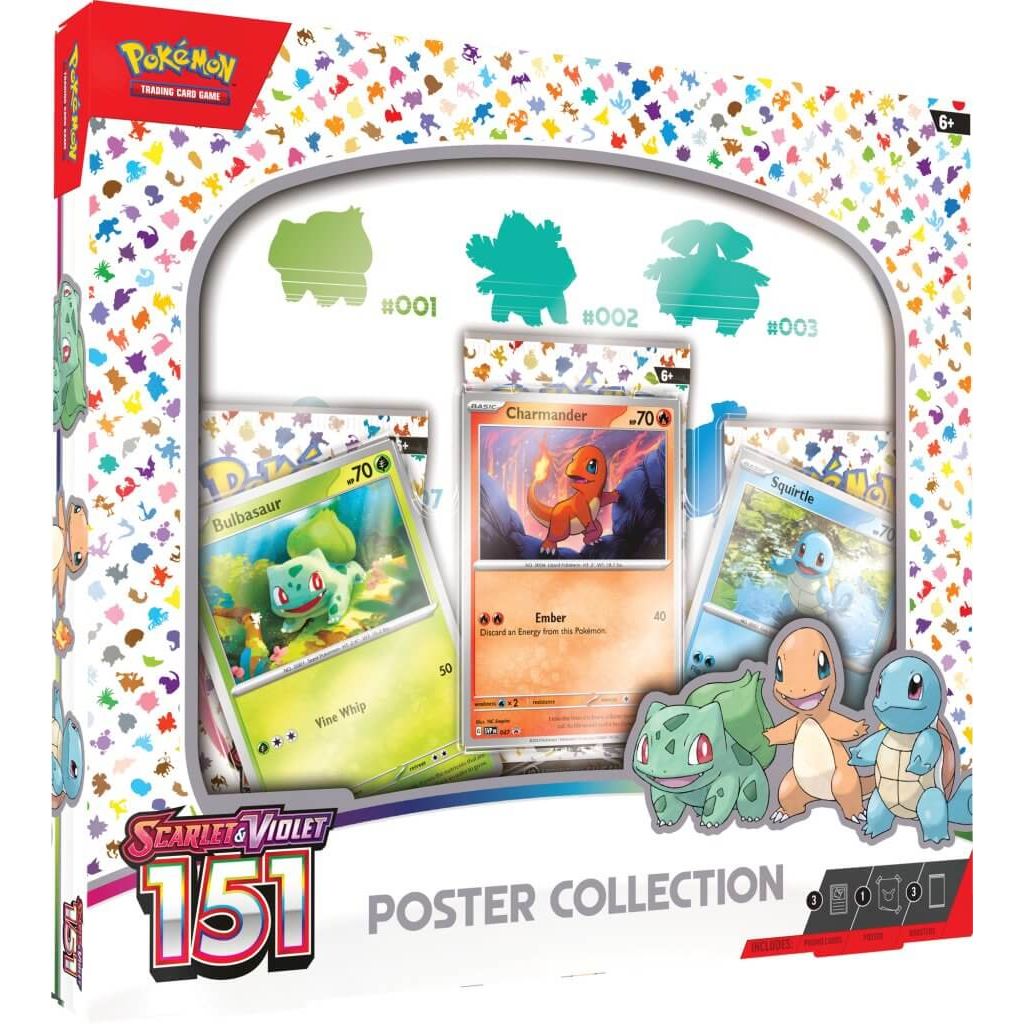 POKÉMON TCG Scarlet & Violet 151 Poster Collection