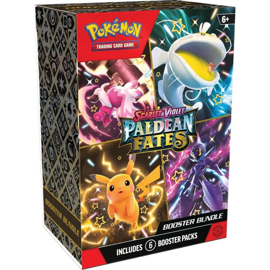 POKÉMON TCG Scarlet & Violet 4.5 Paldean Fates Booster Bundle Set