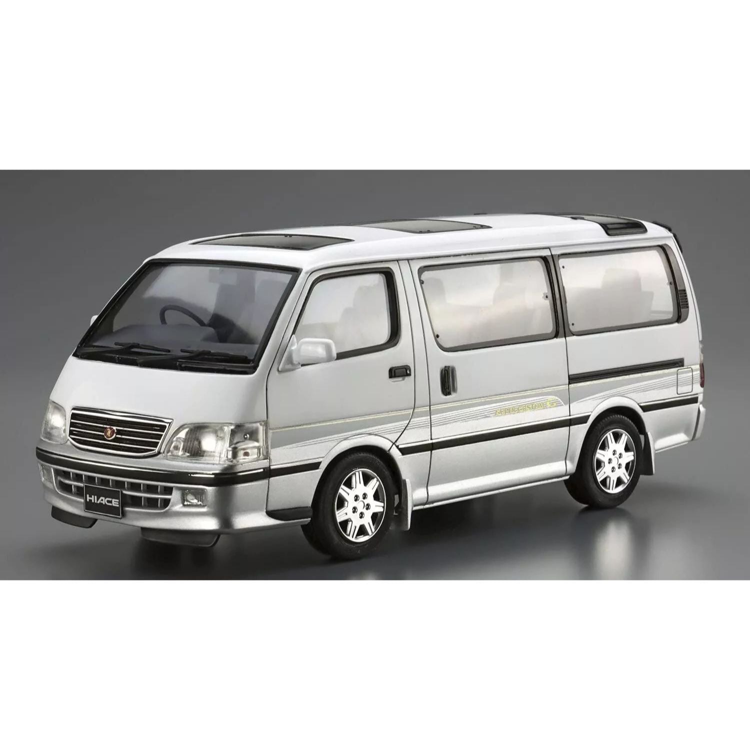 1/24 TOYOTA KZH100G HIACE SUPER CUSTOM G '99