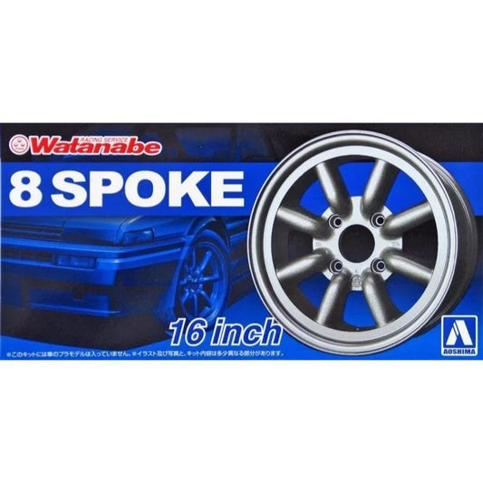 1/24 RS WATANABE 8 SPOKE 16 -inches