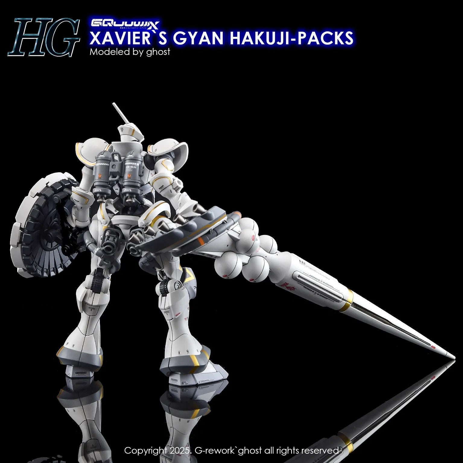 G-Rework HG Xavier's Gyan Hakuji-Packs Water Decal CD-H-GQ05