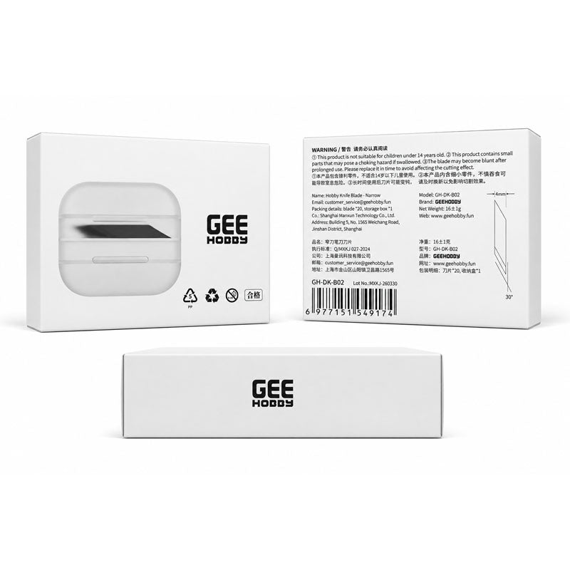 GeeHobby Replacement Hobby Knife Blades