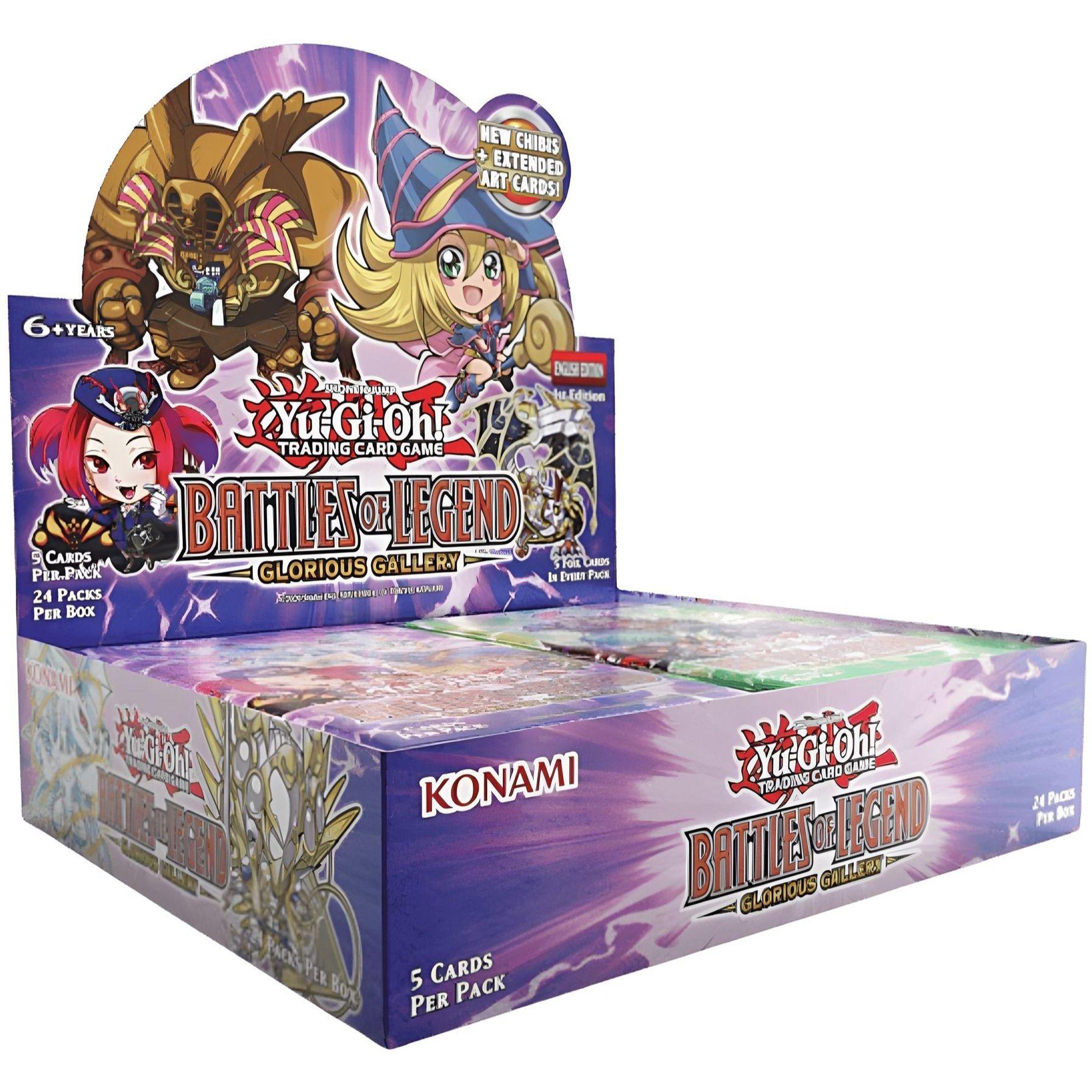  Yu-Gi-Oh! TCG Battles of Legend: Glorious Gallery Booster Box
