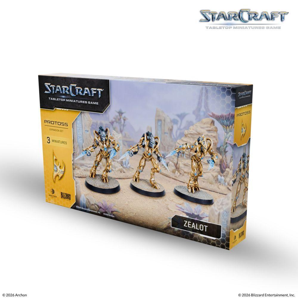 [PRE-ORDER] StarCraft Miniatures Game – Protoss Zealot Expansion Set