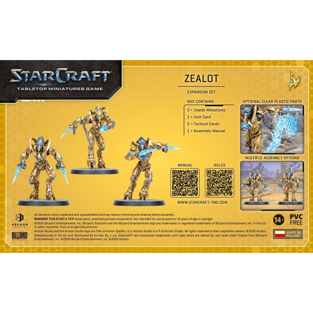 StarCraft Miniatures Game – Protoss Zealot Expansion Set